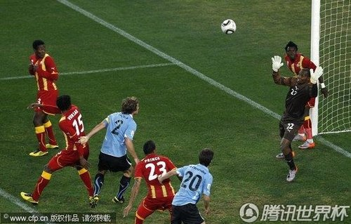 10年世界杯 乌拉圭 加纳 2010年世界杯乌拉圭对加纳-第1张图片-www.211178.com_果博福布斯