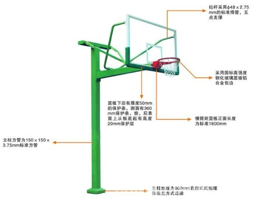 篮球架的种类及照片（让你轻松选择适合自己的篮球架）-第2张图片-www.211178.com_果博福布斯